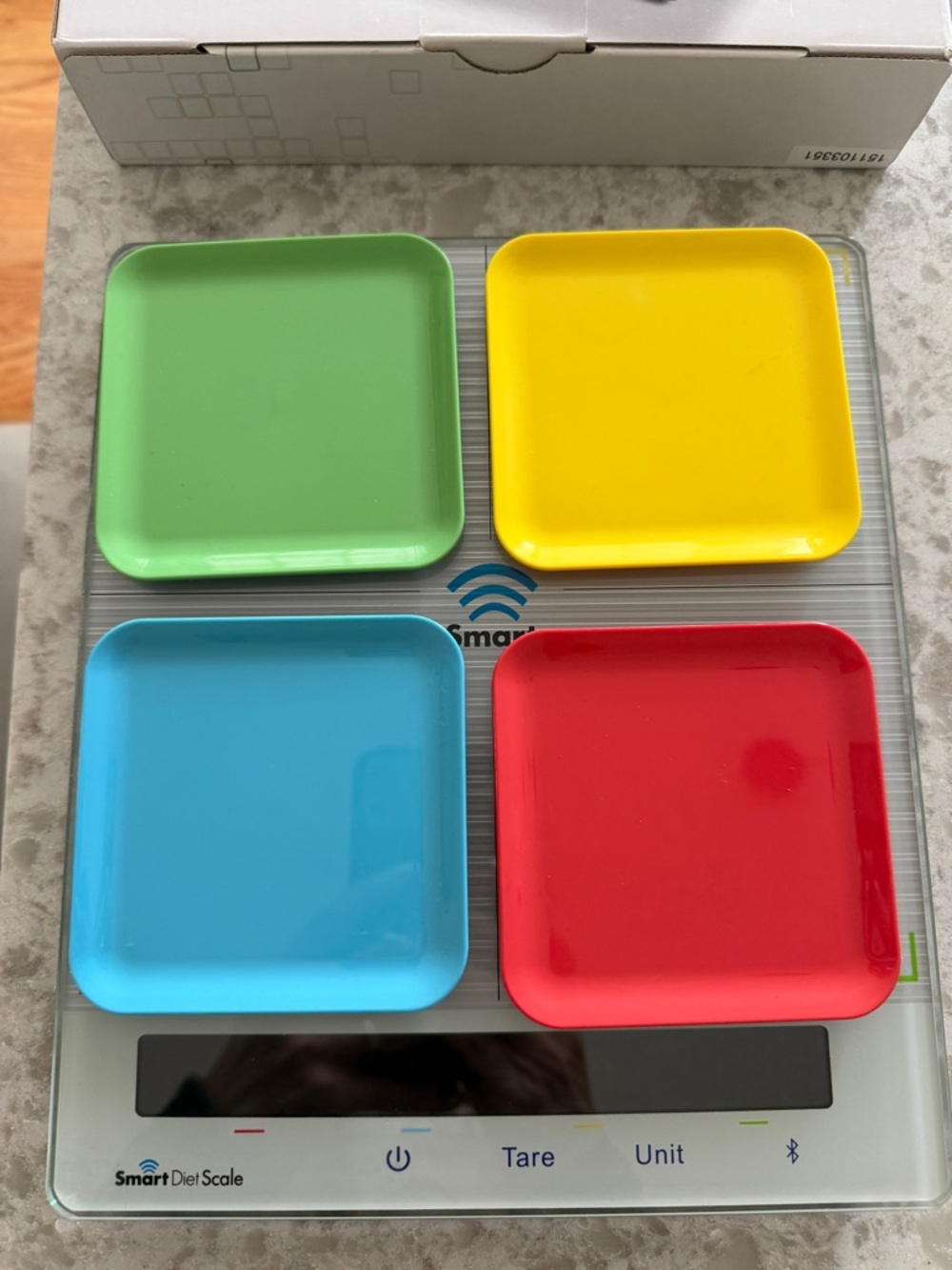 - Silver Smart Kitchen Scale with Bluetooth - Picture 4 of 9